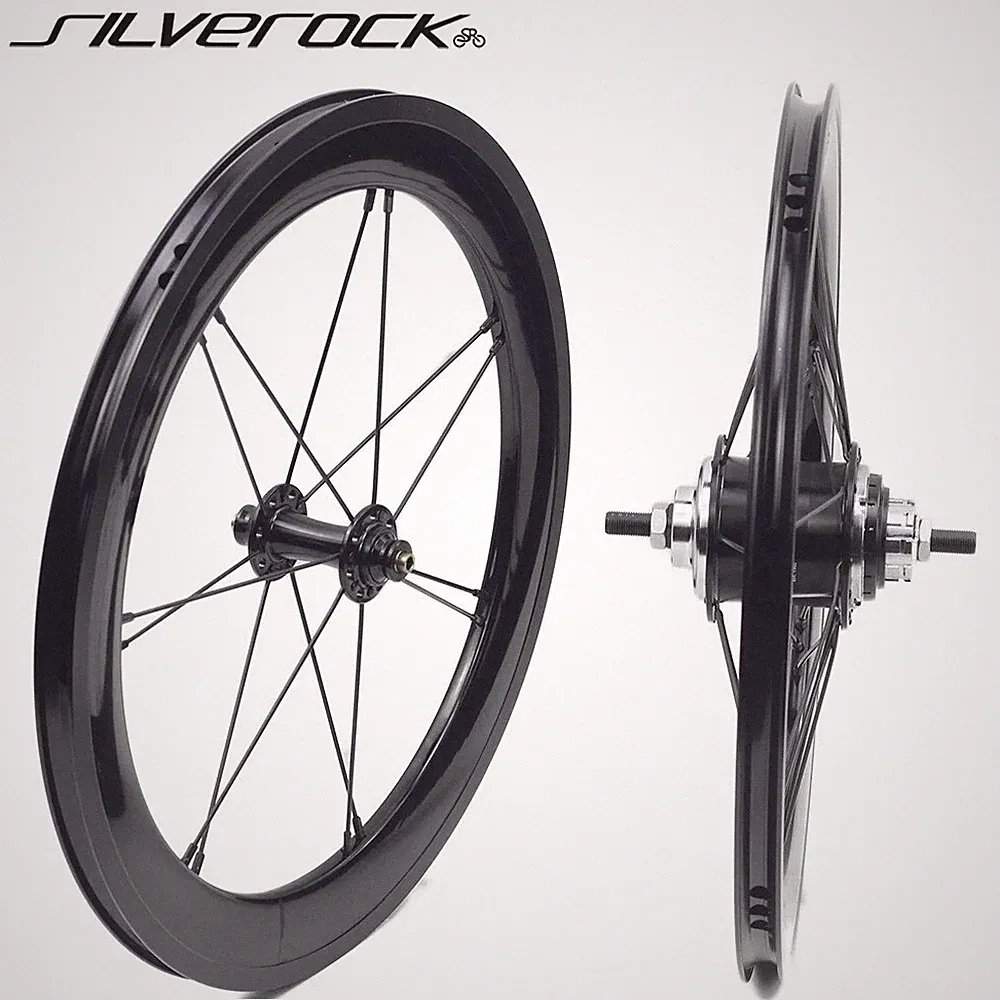 16Inch Rim Brake 6 Speed Bicycle Wheelset for Brompton PIKES Folding Bike Wheels