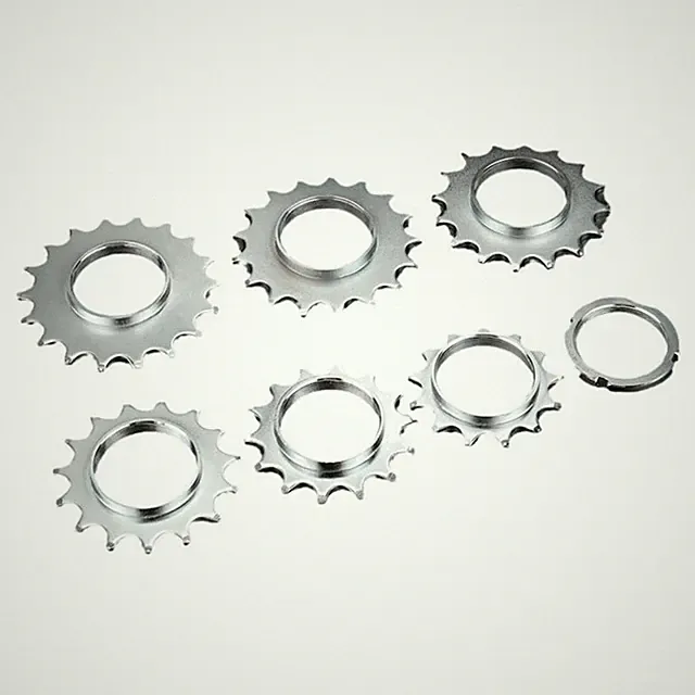 Bike Single Speed Freewheel Fixed Gear Wheel Cogs Sprocket Lockring Flywheel