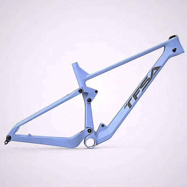 Carbon Fiber Full Suspension Mountain Bicycle Frames Trail Bike Frame Set