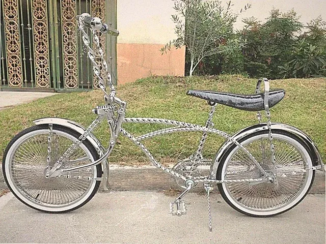 CHROME TWISTED 20" Cruiser Lowrider Bike 144 Spokes Coaster Brake New
