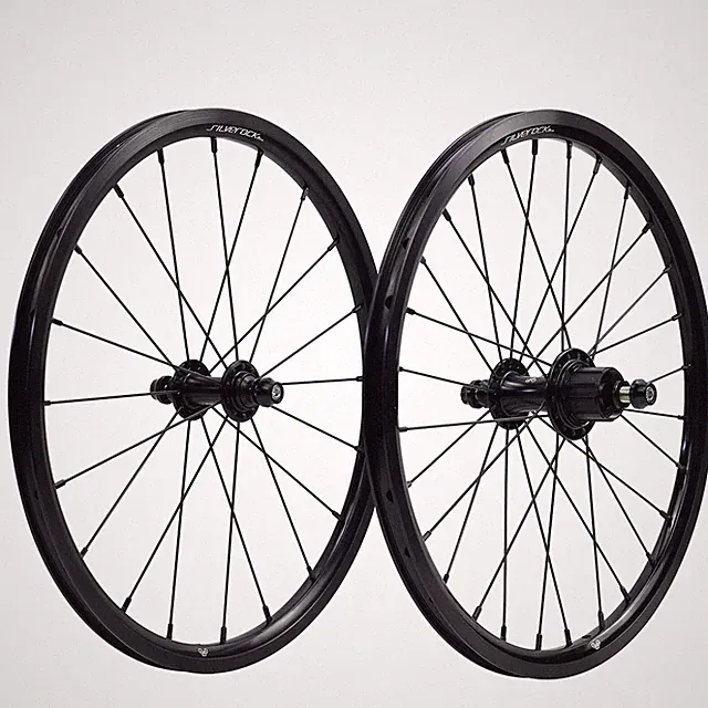 Folding Bike Wheels 16in 7 Speed Rim Caliper Brake Ultralight Wheelset