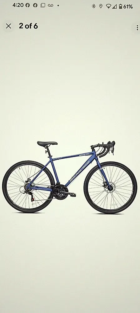 Kent Bohe Men’s Gravel Bike 700c Denim Blue New In Box Unopened-29" wheel