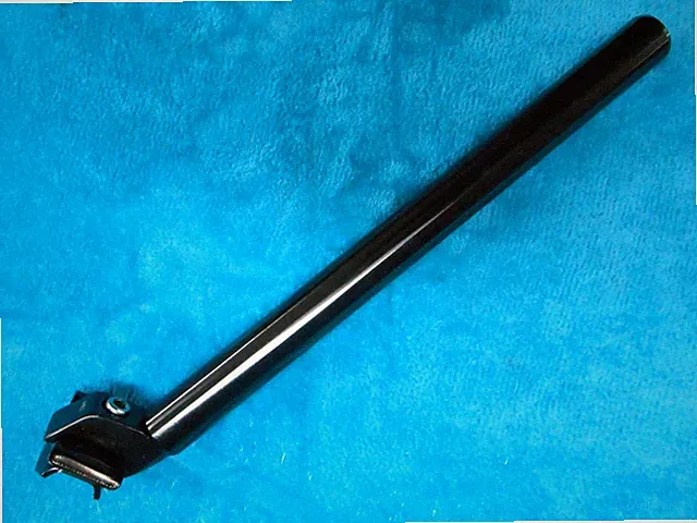 New KALLOY Bike Bicycle Alloy Seat Post 27.2mm Length 350mm No Logo Black Micro