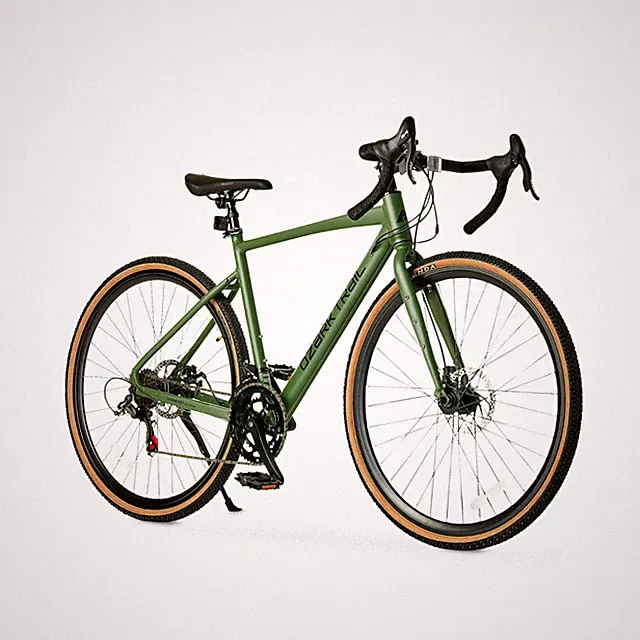 Ozark Trail 700C G.1 Explorer Drop Bar Gravel Bike, Medium Frame, Fits Riders