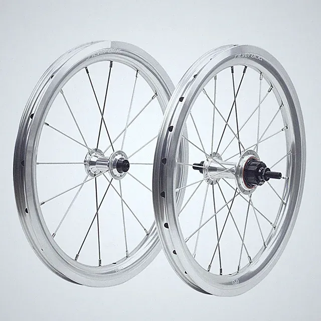 Rim Brake Folding Bike Wheelset 16inch 5 Speed Ultralight Bicycle Wheels