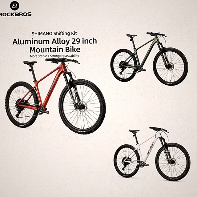 ROCKBROS MT600 29"Mountain Bike,Shimano 12-Speed Front Suspension Aluminum Frame
